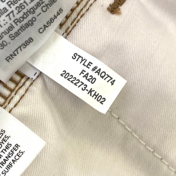 J. Crew 9" Toothpick Stretch Jeans in Cheetah Print, Size 28 - Picture 10 of 11